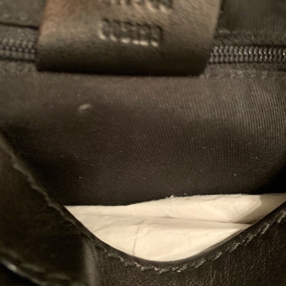 SOLD!!! GUCCI SUKEY BLACK GG BAG - Picture 5 of 5